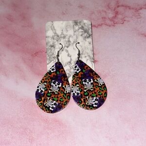 Halloween Skull Earrings